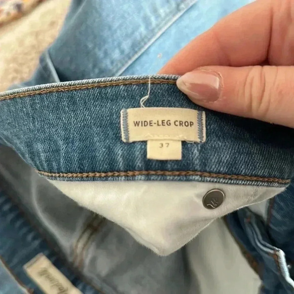 MADEWELL WIDE LEG CROP JEANS - Picture 8 of 8